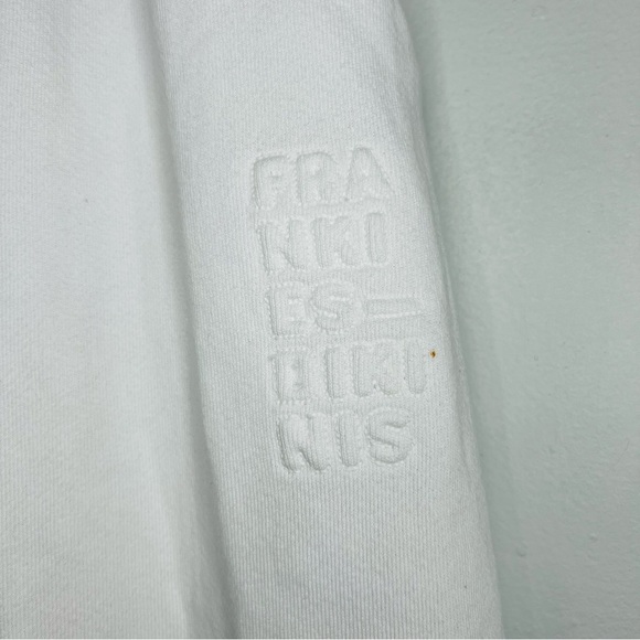 Frankies Bikinis Frank sweatpants in White size large - Picture 4 of 8